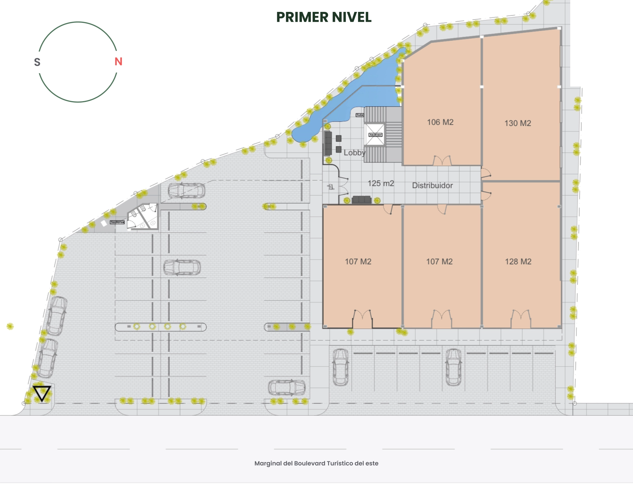 Plano del primer nivel